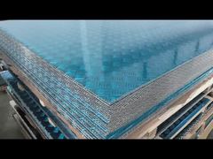 8mm アルミニウム ダイヤモンド プレート シート メタル エンボス加工 穴あき アルミニウム チェッカー プレート シート ショーケース